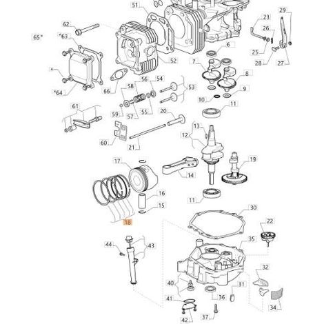 ORIGINAL EMAK SEGMENTKIT G118551508E0