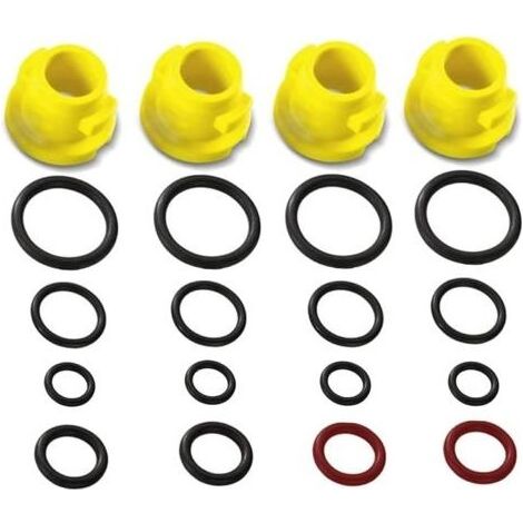 Kärcher Kit de joints toriques de rechange accessoire pour nettoyeurs haute pression,Karcher Kit de buses à air et joints toriques pour nettoyeur haute pression Compatible avec les modèles,K1/K2/K3/K4 (1/5)