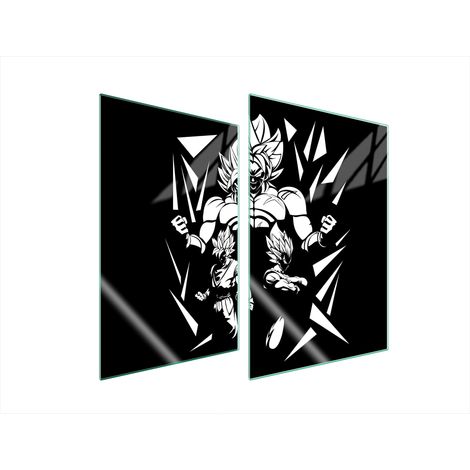 PIASTRA PROTETTIVA IN VETRO PER CUCINA 2x35x52 ANIME (1/5)