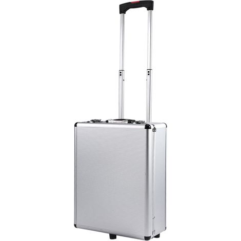 Coffret d'outils à main pour mécanicien, boîte de rangement avec roulettes, chariot à outils, prise UE 220V, étui organisateur professionnel. (1/5)