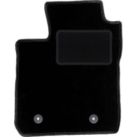Fahrermatte aus Velours für: Ford EcoSport MK2 Crossover (2012–2017), schwarz
