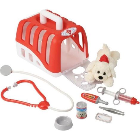 KLEIN - Mallette vétérinaire avec chien en peluche et accessoires (1/2)