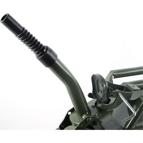 Pistolet de carburant métallique pour système de contrôle de fluide, tuyau long, bec verseur essence, buse de remplissage (1/5)