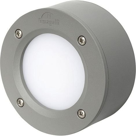 Balise LED extérieur surface "EXTRALETI 100 - FUMAGALLI" - 3W - Gris