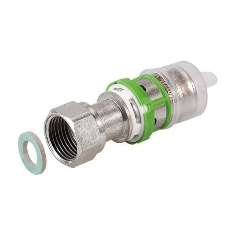 Manchon laiton droit multicouche à visser - Ecrou tournant 3/4' - Diamètre 20 mm (1/3)