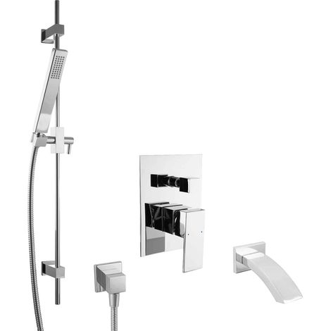 Set de robinetterie encastrée PaulGurkes pour baignoires (1/5)