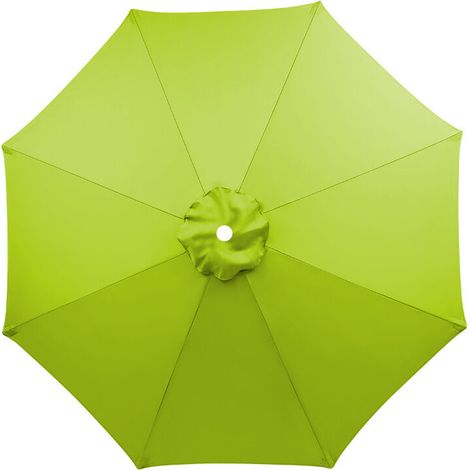Ersatzbezug für Sonnenschirm, 8 Streben, 3 m, wasserdicht, UV-beständig, Ersatzstoff, grünes Gras