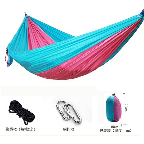 Hamac d extérieur en nylon parachute simple ou double pour (1/5)