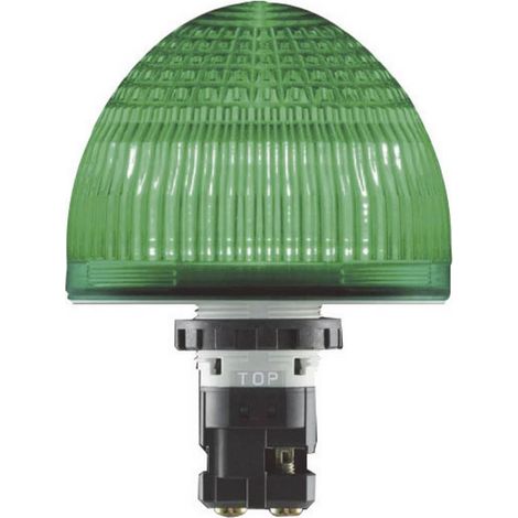 Idec HW1P-5Q4R Domo LED Rojo 66 mm de Diámetro