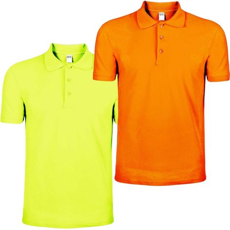 Polo Black Spider Evolution Giallo Fluo 3XL