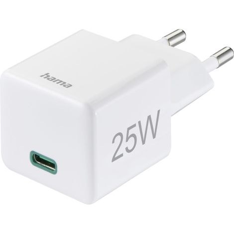 Mini USB-C Qualcomm Power Delivery (PD) 25 W weiß 1 Stück. (1/5)