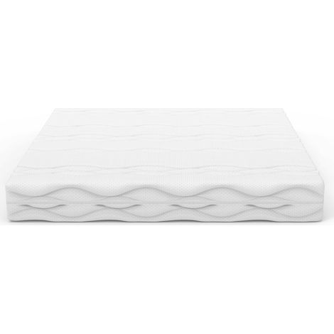 Matelas à ressorts ensachés 180x200 cm, fermeté H3, hauteur 20 cm, avec housse amovible certifiée OEKO-TEX, fabriqué en Chine sans matelas (1/5)