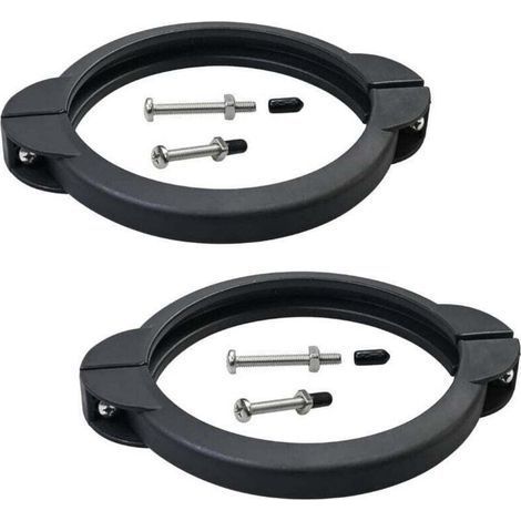 Replacement SF80110-2 Pool Clamp with Screw, Compatible with Intex 12 and 14 Inch Sand Filter Pumps (Flow Rate: 2100 and 2800 GPH) for Above Ground Pools (1/4)
