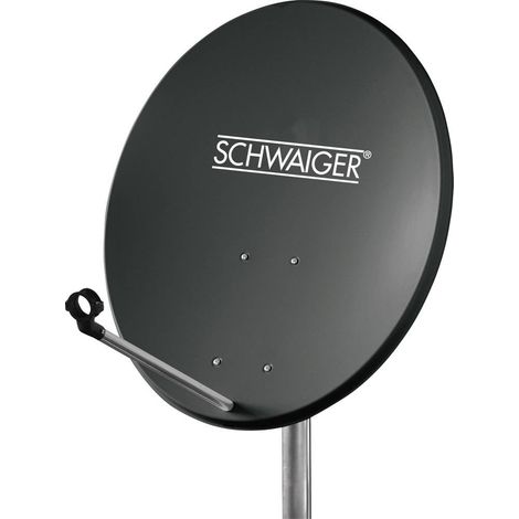 Antenne SAT 60 cm Schwaiger SPI550.1 Réflecteur: acier anthracite (1/2)