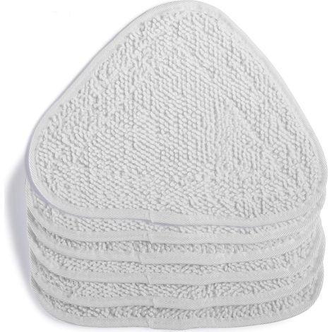 Lingettes Microfibre - Pour Nettoyeur Vapeur - Lavables 60 °C - Compatible Balai Vapeur - Lot De 6 (1/5)