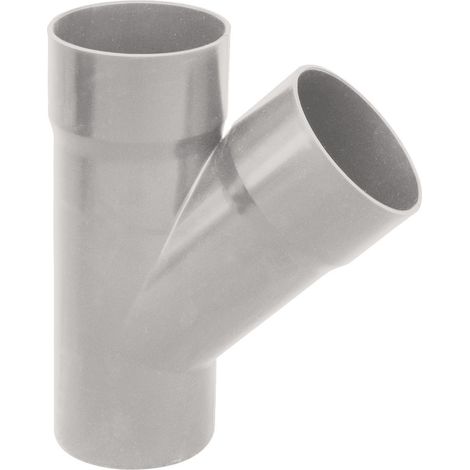 Culotte Mâle femelle Ø125 à 45° - gris
