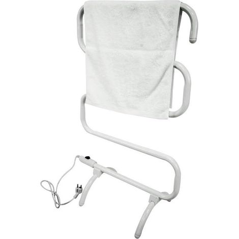 beheizter Handtuchhalter und Wäscheständer Wandmontage (1/5)