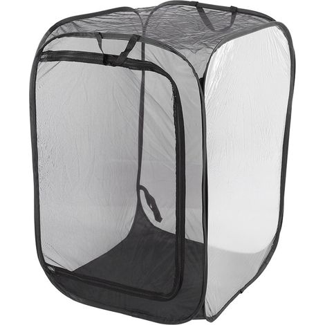 Cage pliable pour insectes phasmes, abri et cage d'élevage en filet. (1/5)