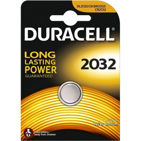 5 piles CR2032 5BL Duracell HSDC 3V DL2032