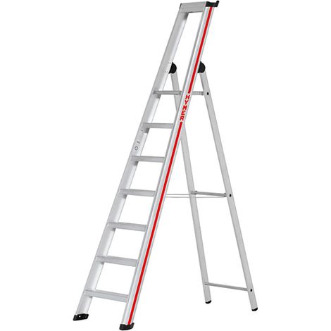 Escabeau 7 marches - Hauteur atteignable 3.60m - 6026/07 (1/5)