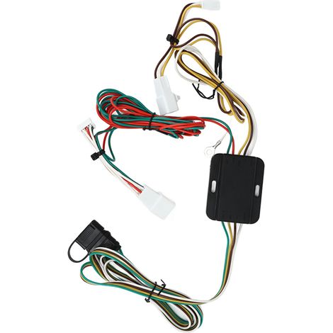 4-poliger Anhängerstecker-Adaptersatz 55486 für RAV4 1996-2000 Anhängerkupplungskabelbaum, zugelassene Verkabelung, fahrzeugkompatibel. (1/5)