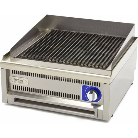 Grill professionnel - Double unité - 60 cm de profondeur - Gaz - Maxima (1/5)