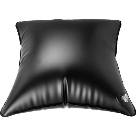 Coussin Gonflable en PVC Semi-Transparent, Portable et Ergonomique, Design Compact, Respirant, pour Voyage et Activités en Plein Air (1/5)