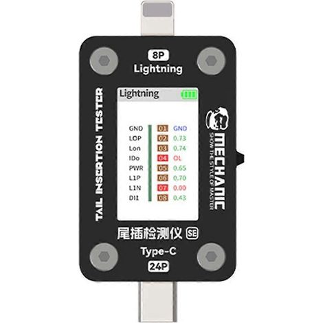 Mechanic T824 SE Mobiltelefon-Anschlussdetektor--