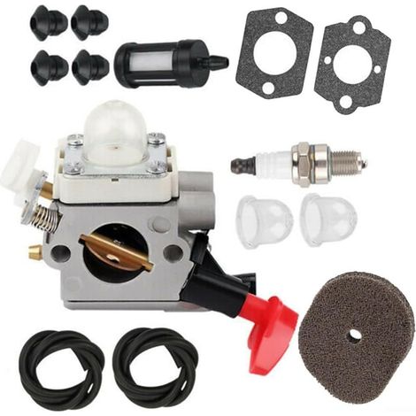 Vergaser-Kit für Stihl FS40 FS50 FS56 HT56 KM56 KN56 Freischneider, mit Filtern passend C1M-S267