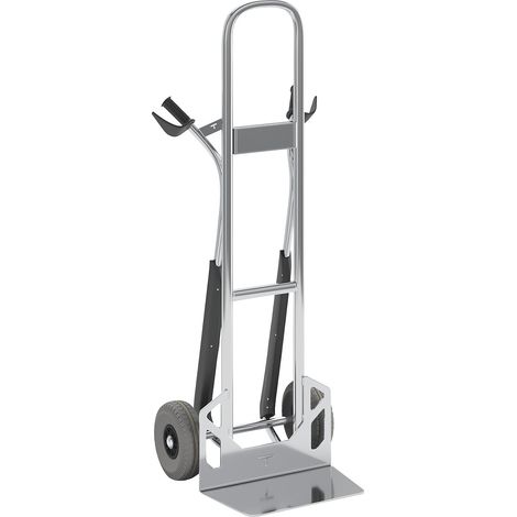 Diable aluminium MATADOR a tablier surélevé, bavette 450x300mm - 17939 (1/5)