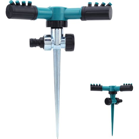 Arroseur Rotatif pour Pelouse - Système d'Arrosage Extérieur 360° Jardin (1/5)