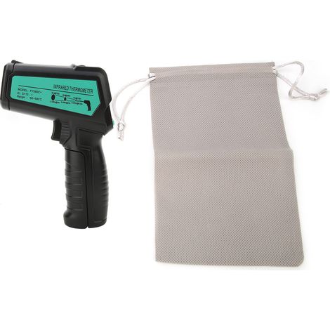 Digital LCD Temperature Tester Infrared Thermometer Gun Sensor Handheld Monitor -50℃-580℃ (1/5)