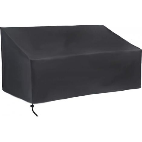 Housse Banc de Jardin Places Exterieur Patio Anti-poussière Anti-UV Étanche Coupe-Vent Oxford Protection pou 190x66x89cm 4 (1/5)