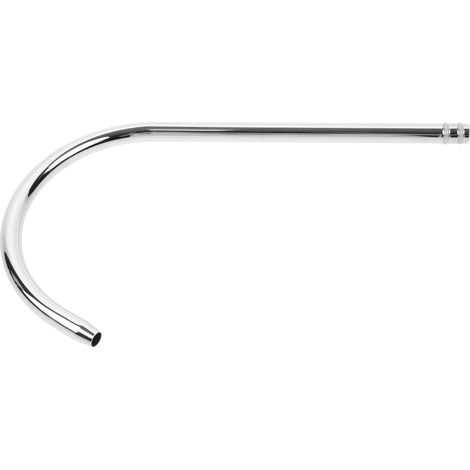 Tube de Robinet Courbé en Acier Inox Cuisine Design Compact (1/5)