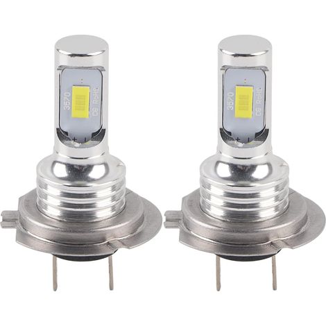 Yctze Feux Antibrouillard LED H7 Blancs 80W 6000K, 2 Pièces (1/5)
