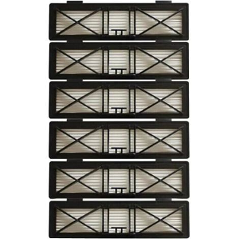 Lot de 6 filtres HEPA pour Neato Botvac D7 D3 D4 D5 D6 D70 D75 D80 D85 pour filtres Neato Botvac 75e 80 85 pièces (1/4)