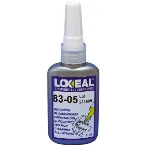 Fixation haute résistance LOXEAL 83-05 10ml (Par 10) (1/2)