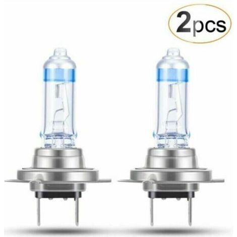 Ampoules Xénon H7 12V 100W Super Brillantes, Phares Voiture Moto, Feux de Croisement, Nouvelle Version.