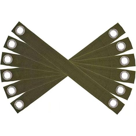 CSPARKV (6pcs)Garden Ties for Binding,Tree Fixing Support Strap for Seedling Planting and Hurricane Protection Tree Straightening Strap