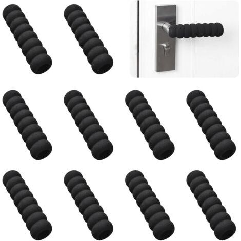 Lot de 10 housses de poignée de porte en mousse EVA souple, antistatique, protection de poignée de porte (1/5)