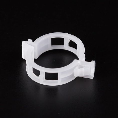 Plante Clips,plastique, pinces, clips à suspendre, clips de vigne, Vigne Clipsplant Clips support tomates, poivrons, Vigne plantes et fleurs de développement Droit, (100 pces) (1/4)