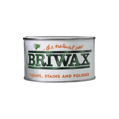 Original Medium Brown Wax Polish - 400g Briwax BW0502341921 for Furniture and Wood Finishing