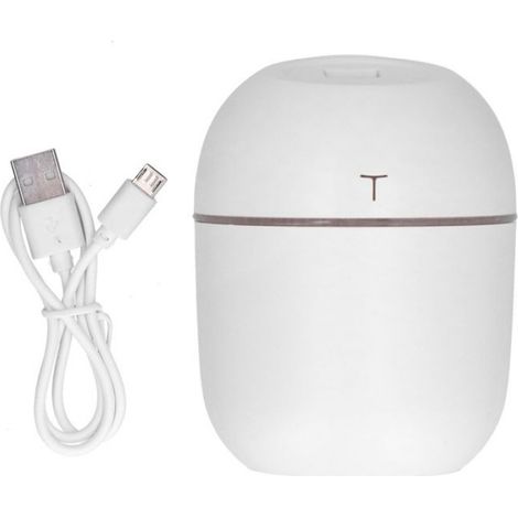 Humidificateur 220ml mini diffuseur huiles essentielles USB LED maison/voiture (1/5)