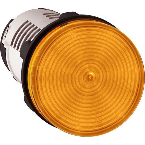 Harmony voyant rond - Ø22 - orange - LED intégrée - 24V  - XB7EV08BP (1/3)