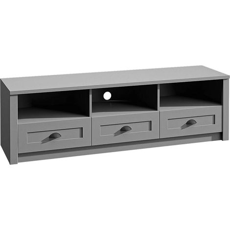 AX LIVING Lowboard TV Palmano – 158 cm breit, Stilvoll Grau