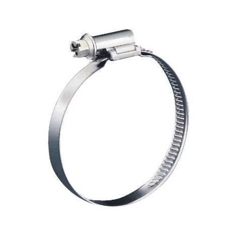 Collier bande pleine Torro inox W4 12mm - 60 à 80mm - 25pcs - Norma