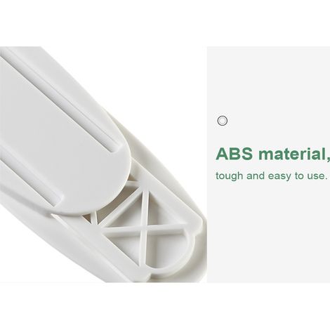 Ortviai Support Adhésif pour Prise Électrique – Fixation Murale Sans Perçage, Blanc, Forme Rectangulaire, Charge Max. 10 kg (1/4)