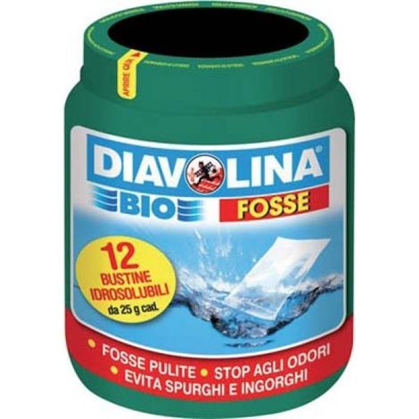 DIAVOLINA BIO FOSSE PER PULIZIA FOSSE BIOLOGICHE IN BUSTINA (19384) (1/3)