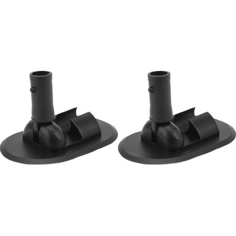 2 Pièces Base de Tente Gonflable PVC à Rotation 180° pour Canoë Kayak et Bateau à Moteur (1/5)