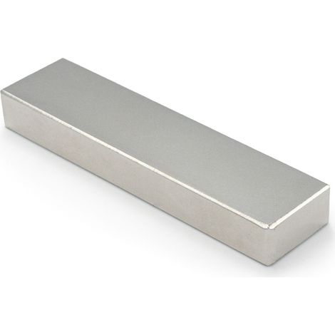 Neodym-Plattenmagnet 80x20x10mm, stark, Stab, rechteckig, Hunter